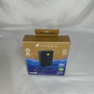 Apple Charger with Brown and Blue Packaging